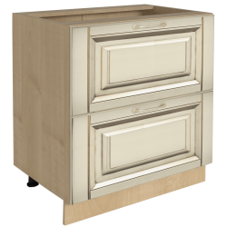 Долен шкаф Vanilla H60/87-E20, с 2 чекмеджета - Кухненски шкафове